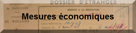 Mesures �conomiques