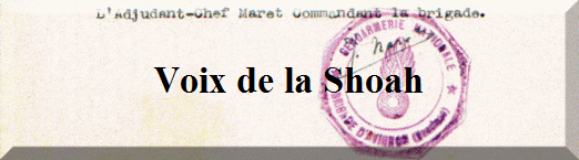 Voix de la Shoah